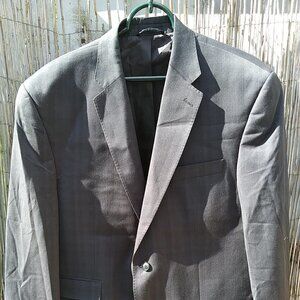 Sean John Blazer Suit Jacket Gray 42R - 2 Button Closure